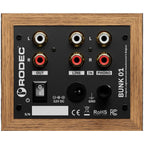 Rodec BUNK 01 Stereo Phono/Line Preamp and EQ - Bamboo/Jet Black