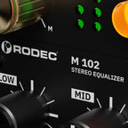 Rodec BUNK 01 Stereo Phono/Line Preamp and EQ - Bamboo/Jet Black