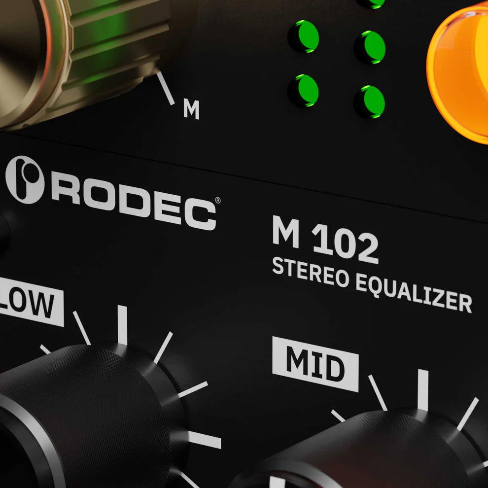 Rodec BUNK 01 Stereo Phono/Line Preamp and EQ - Bamboo/Jet Black