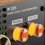 Rodec BUNK 01 Stereo Phono/Line Preamp and EQ - Bamboo/Jet Black