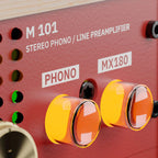 Rodec BUNK 01 Stereo Phono/Line Preamp and EQ - Maple/Red