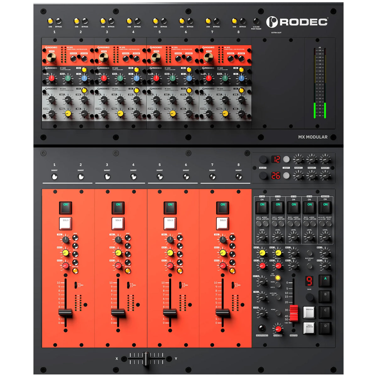 Rodec MX Modular Quad DJplus