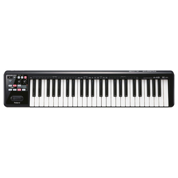 DTM・DAW Roland A-49 MIDI Keyboard Controller Roland A-49 MIDI Keyboard Controller - Black – Vintage King