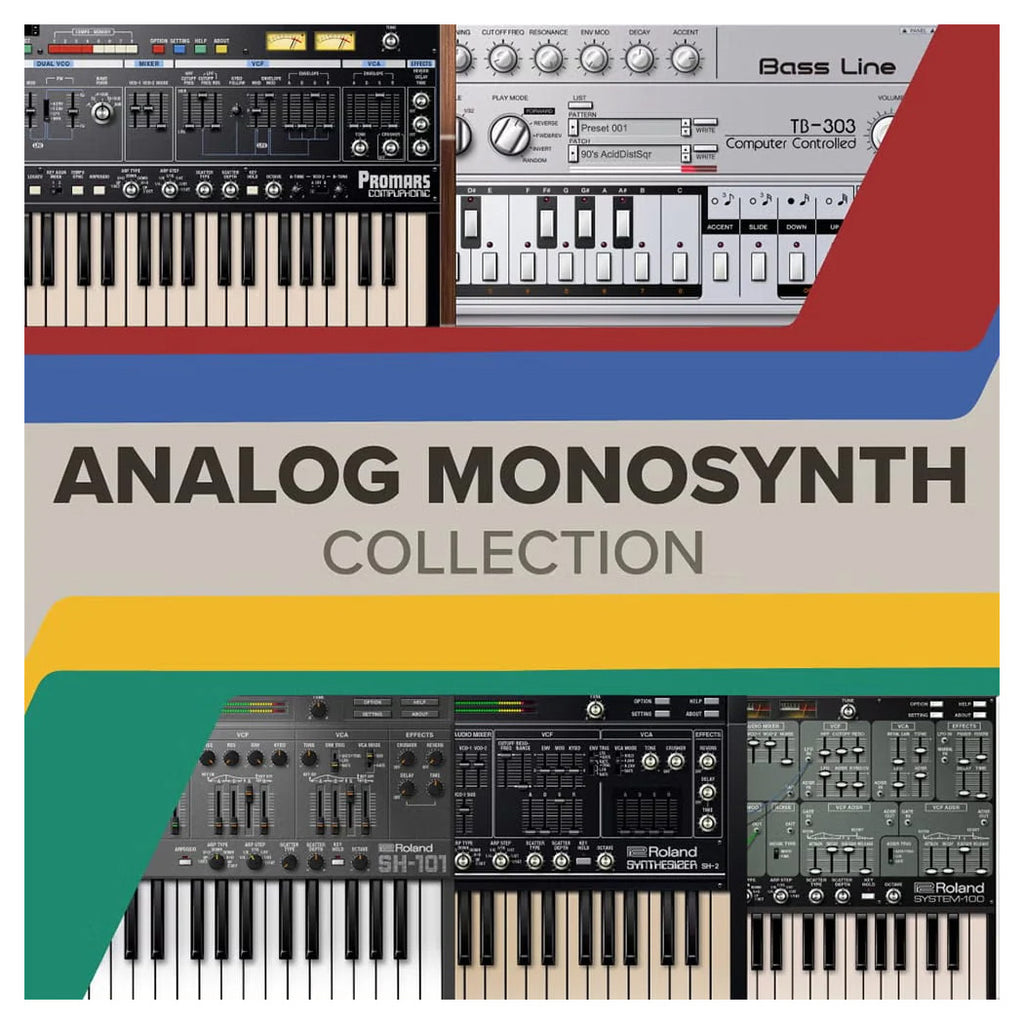 Roland Analog Monosynth Virtual Synthesizer Collection - Electronic Delivery