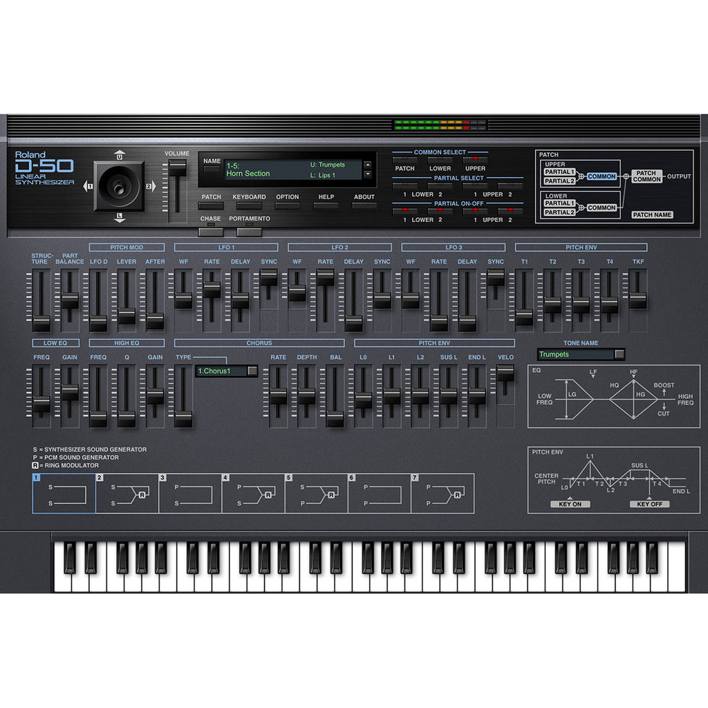 Roland D-50 Software Synthesizer - Electronic Delivery