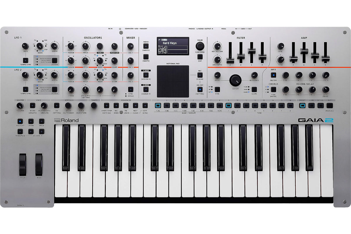 Roland Gaia 2 37-key Virtual Analog Wavetable Synthesizer