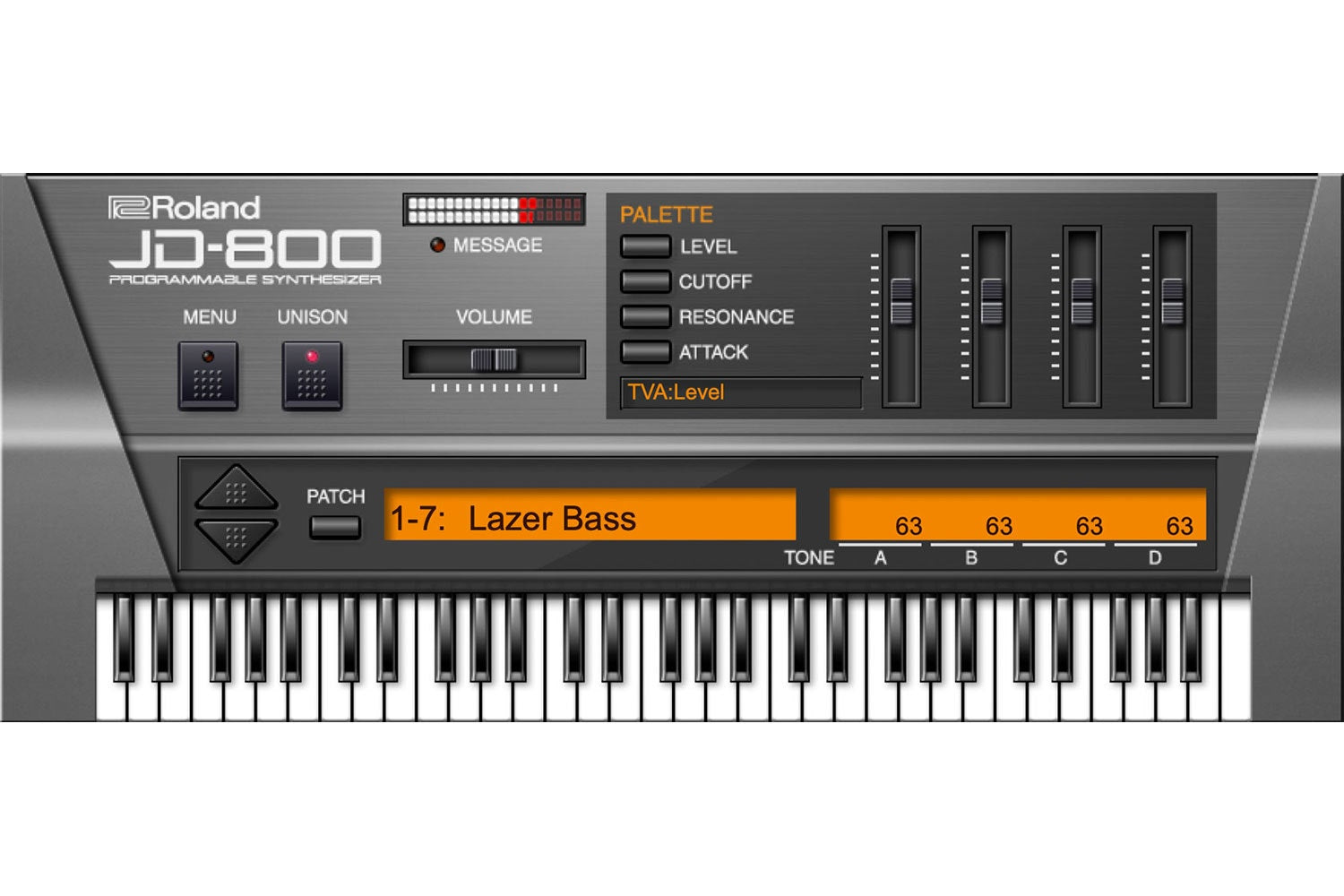 Roland JD-800 Software Synthesizer - Electronic Delivery – Vintage
