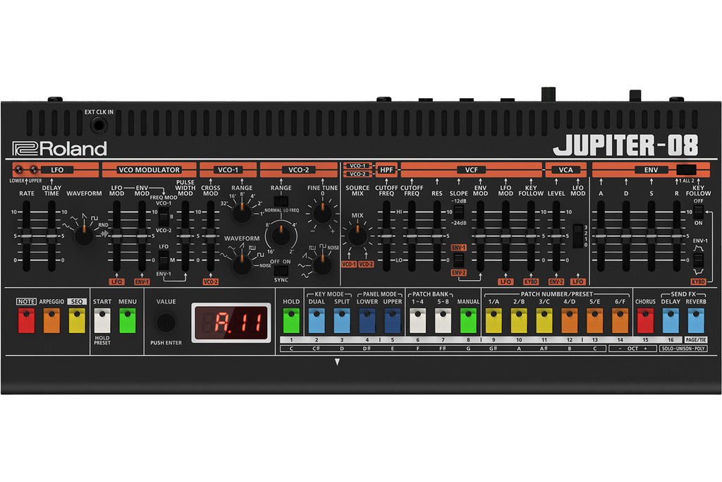 Roland JUPITER-08 Mini Synthesizer Keyboard