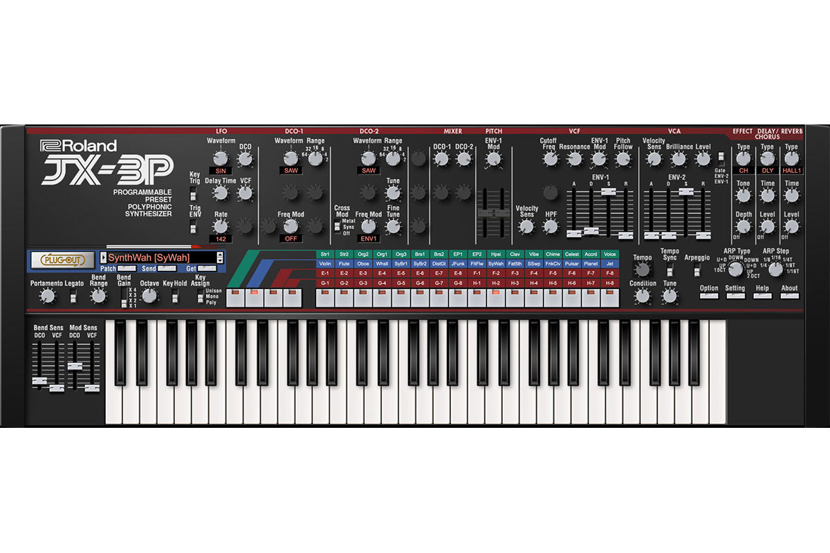Roland JX-3P Software Synthesizer - Electronic Delivery – Vintage King
