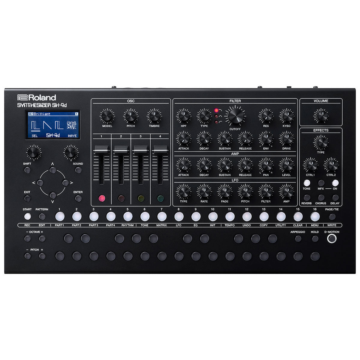Roland SH-4d Compact Desktop Synthesizer