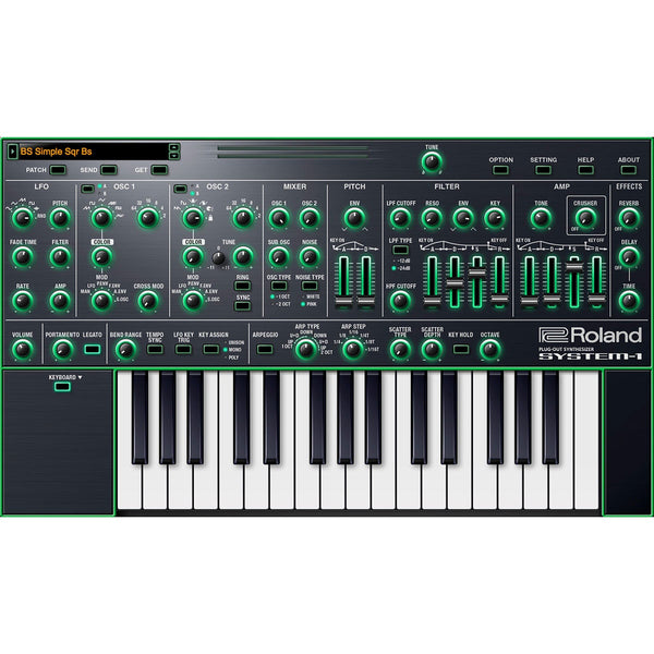 Roland SYSTEM-1 Software Synthesizer - Electronic Delivery