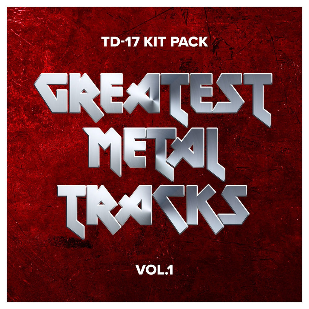 Roland TD-17 Kit Pack: Greatest Metal Tracks Vol. 1 - Electronic Delivery