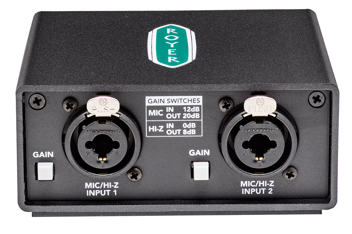 Royer Labs dBooster2 In-Line Signal Booster and DI