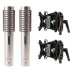 Royer Labs R-121 Ribbon Microphone Matched Pair with 2 RSM-SS1 Sling-Shock Bundle
