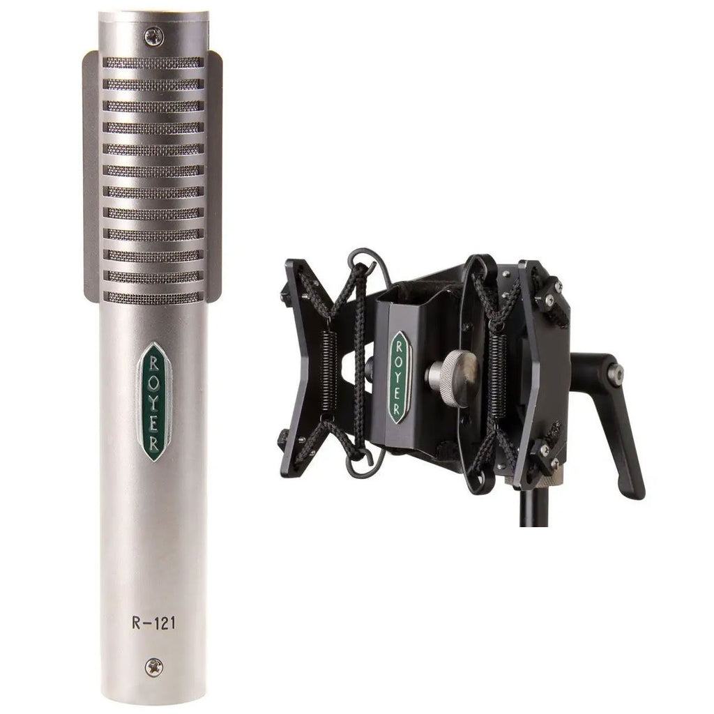Royer Labs R-121 Ribbon Microphone with RSM-SS1 Sling-Shock Bundle
