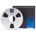 RTM R38520 LPR 90 1/4" x 3608' Analog Tape in 12" Metal Reel with NAB Hub