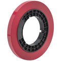 RTM R39114 1/2" x 820' Leader Tape Pancake with NAB Hub - Red