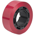 RTM R39134 2" x 820' Leader Tape Pancake with NAB Hub - Red