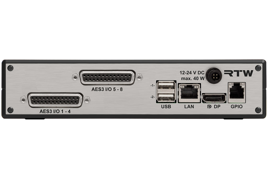 RTW TMxCore AES16 Boadcast and Pro Audio Metering Platform