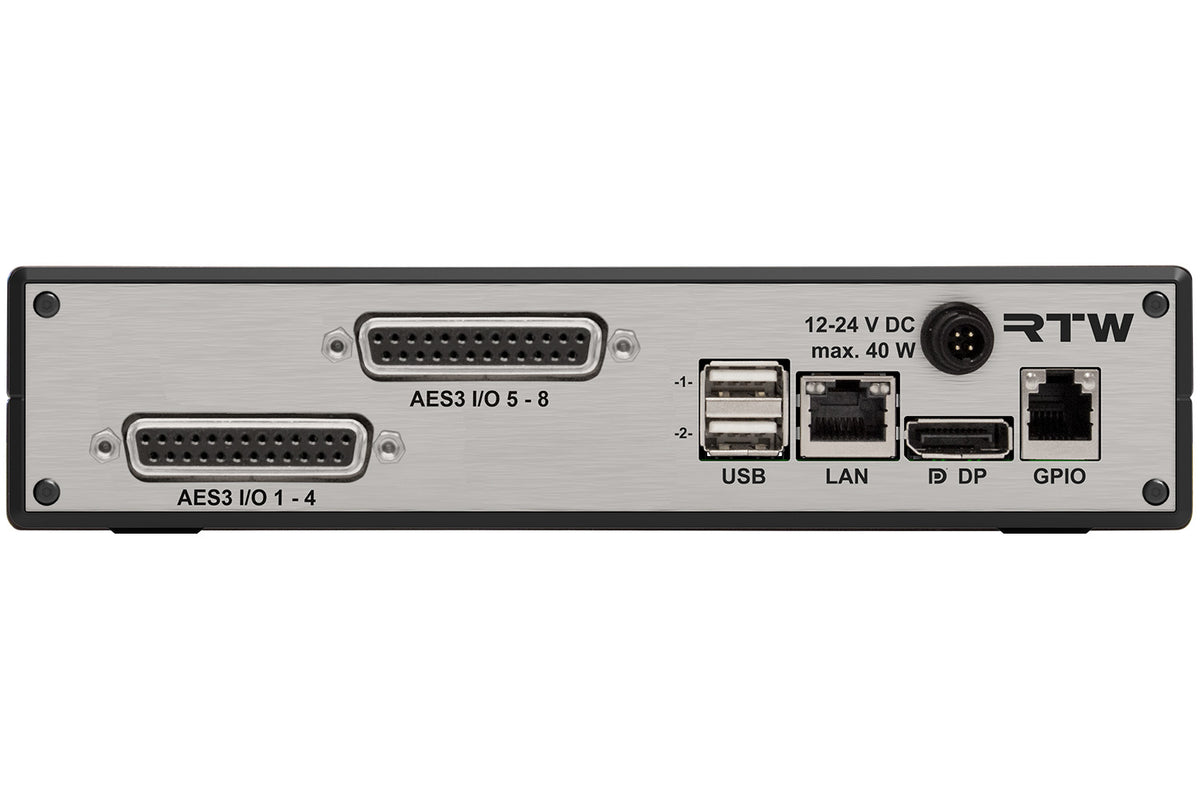 RTW TMxCore AES16 Boadcast and Pro Audio Metering Platform