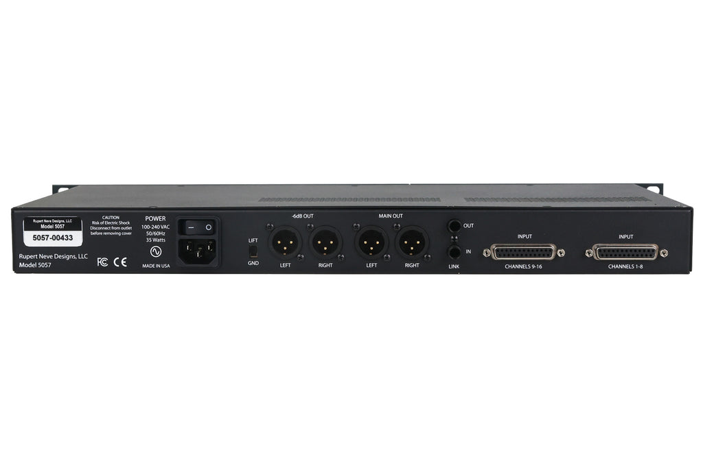 Rupert Neve Designs 5057 Orbit 16x2 Summing Mixer #5057-00433 (Used)