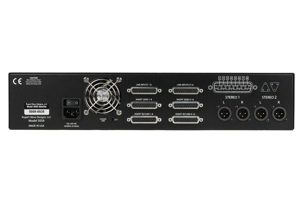 Rupert Neve Designs 5059 Satellite 16-Channel Summing Mixer #5059-0535 (Used)