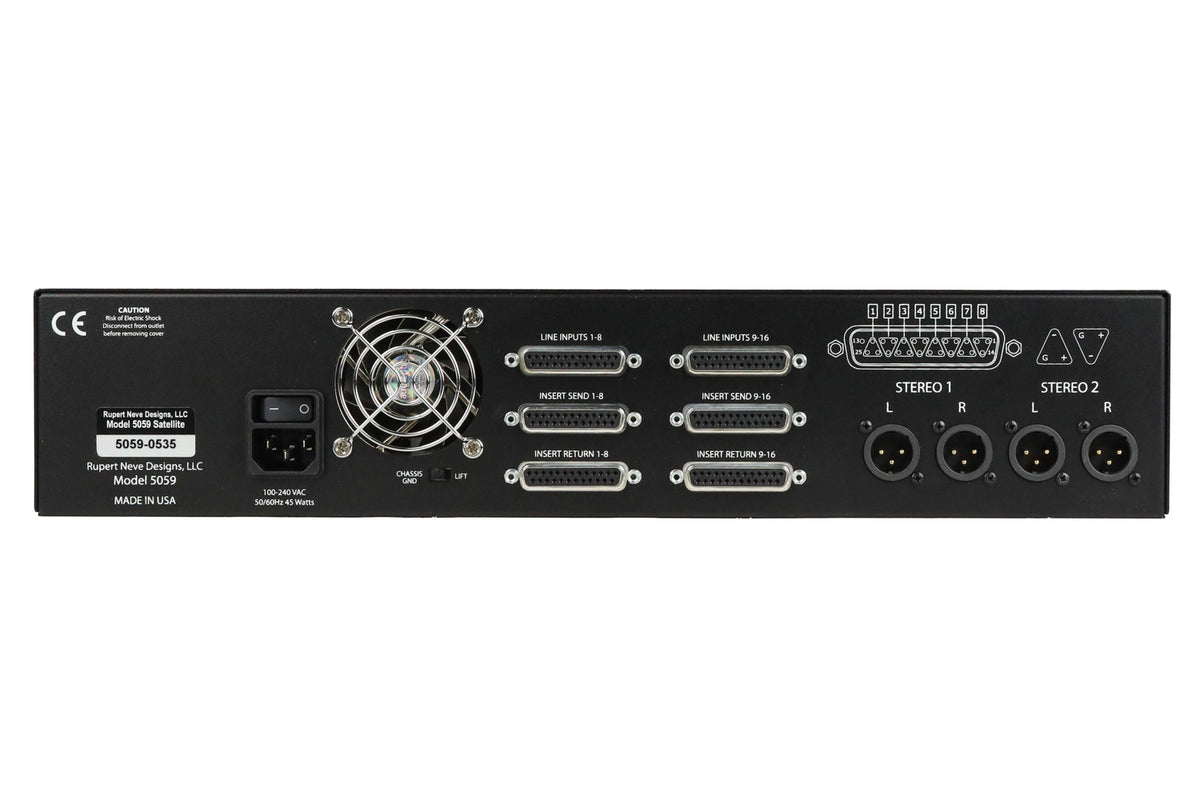 Rupert Neve Designs 5059 Satellite 16-Channel Summing Mixer #5059-0535 (Used)