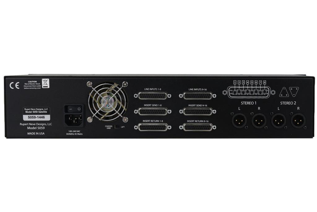 Rupert Neve Designs 5059 Satellite 16-Channel Summing Mixer #5059-1446 (Used)