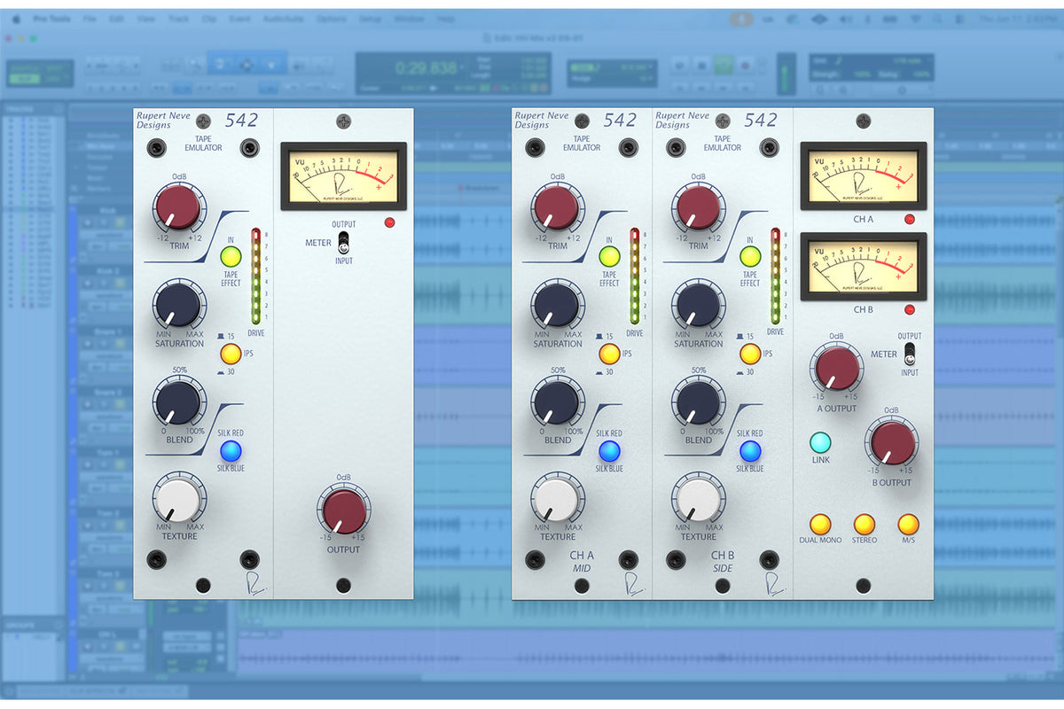 Rupert Neve Designs 542 Tape Emulator Plug-In - Electronic Delivery
