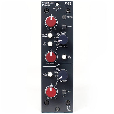 Rupert Neve Designs 551 500 Series Inductor EQ