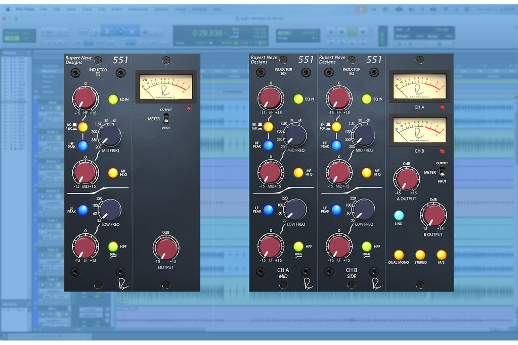 Rupert Neve Designs 551 Inductor EQ Plug-In - Electronic Delivery