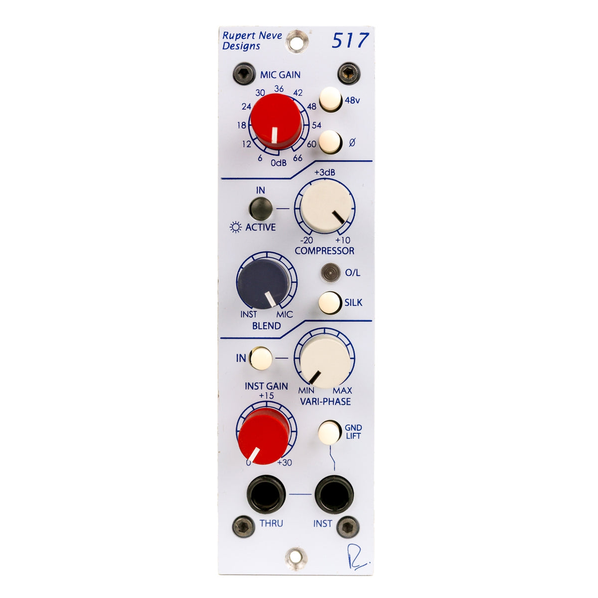 Rupert Neve Designs Portico 517 500 Series Microphone Preamp #517E00321 (Used)