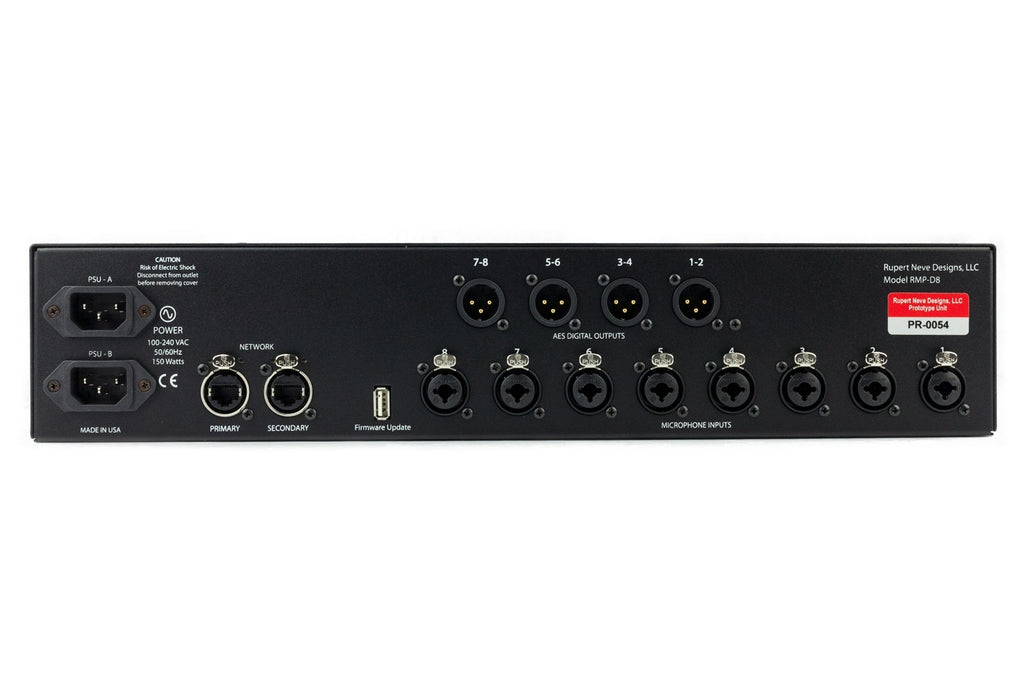 Rupert Neve Designs RMP-D8 8-Channel Mic Preamp