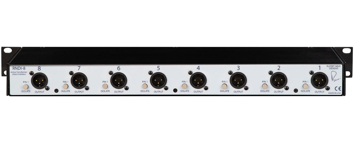 Rupert Neve Designs RNDI-8 8-Channel Active Transformer Direct Box