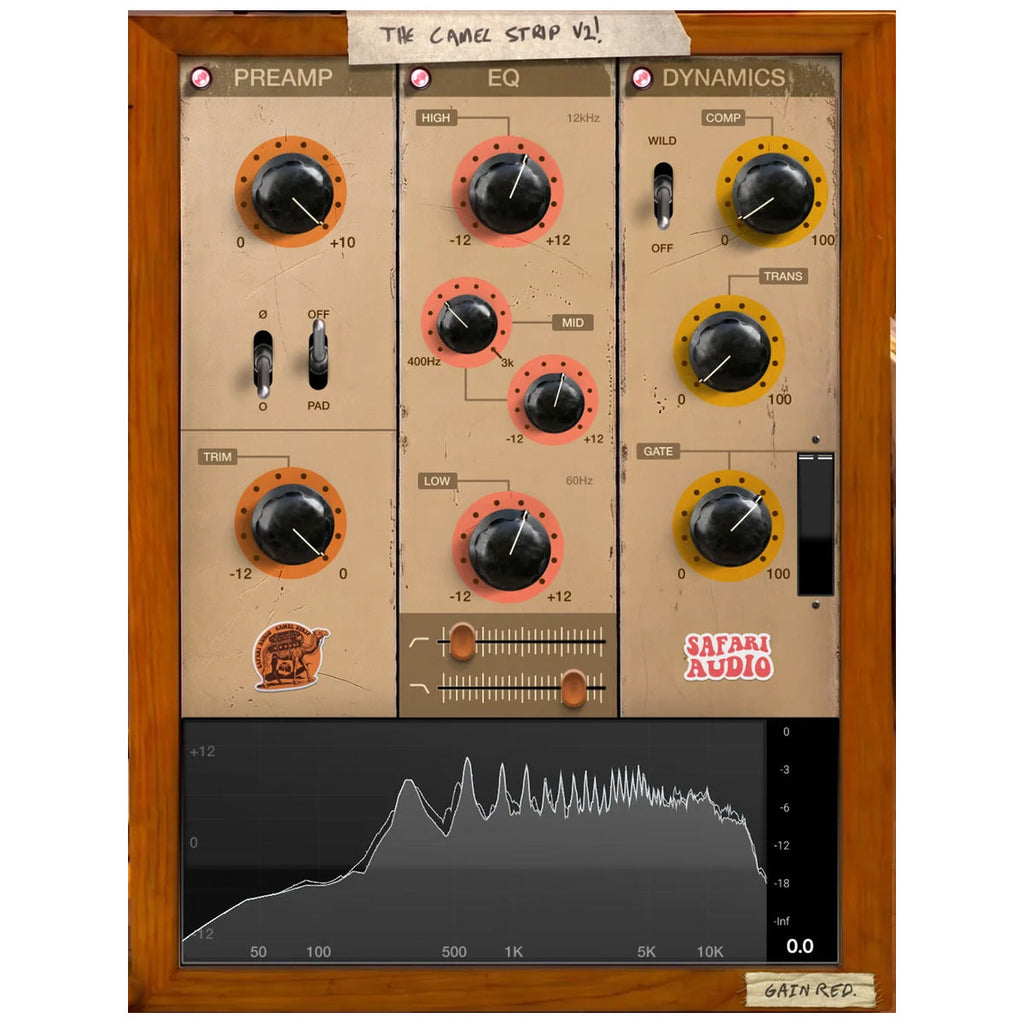 Safari Audio The Camel Strip V2 Channel Strip Plug-in - Electronic Delivery