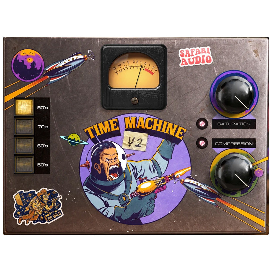 Safari Audio Time Machine V2 Vintage Tone Shaping Plug-in - Electronic Delivery