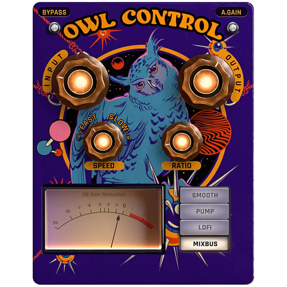 Safari Audio Owl Control Multi-Mode Compressor Plug-in - Electronic Delivery