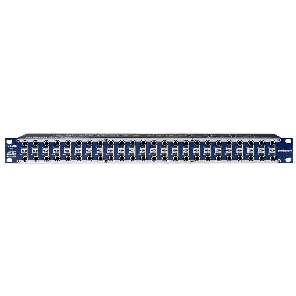Samson S-Patch Plus 48-Point Balanced Patch Bay