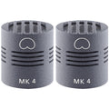 Schoeps MK 4 Cardioid Capsule - Matched Pair, Matte Gray
