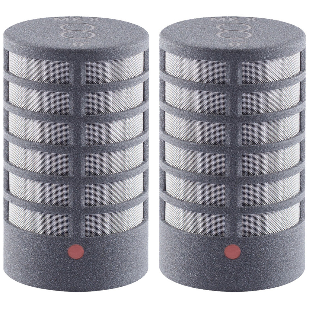 Schoeps MK 8 Bidirectional Capsule - Matched Pair, Matte Gray