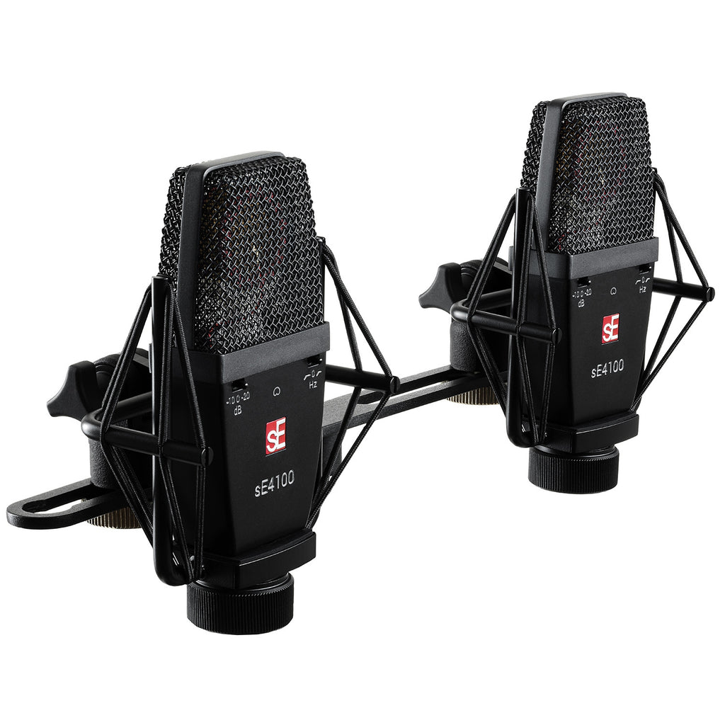 sE Electronics sE4100 Large Diaphragm Cardioid Condenser Microphone - Pair