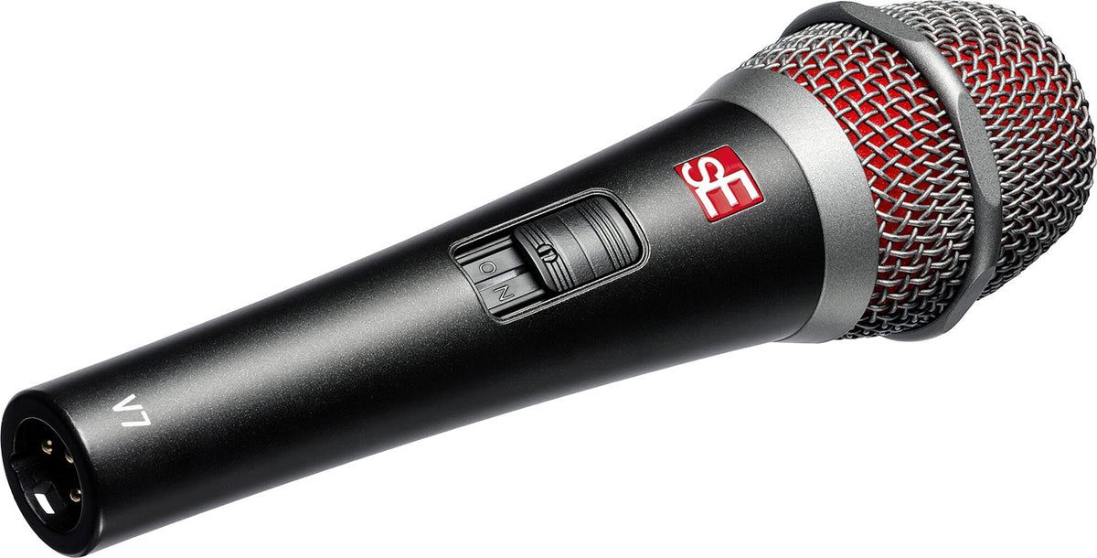 sE Electronics V7 SWITCH Supercardioid Dynamic Handheld Vocal Microphone (Demo Deal)