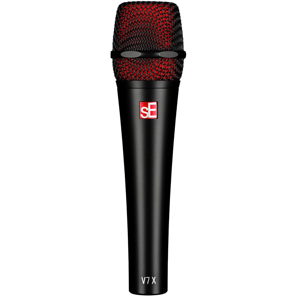 sE Electronics V7 X Supercardioid Dynamic Instrument Microphone - Black
