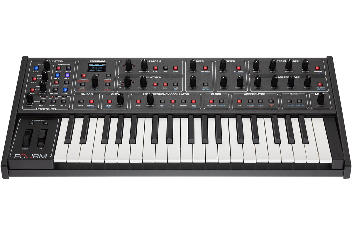 Sequential Fourm Compact 37-Key Keyboard Analog Synthesizer