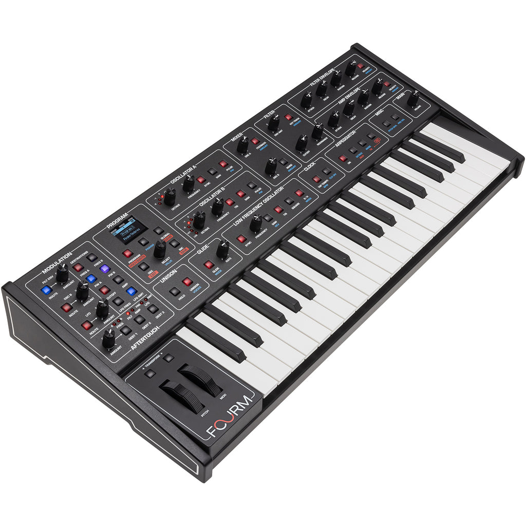 Sequential Fourm Compact 37-Key Keyboard Analog Synthesizer (Demo Deal)