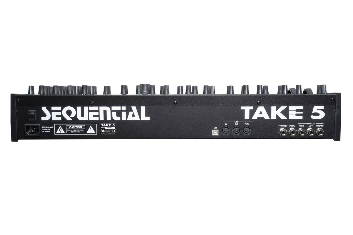 Sequential Take 5 Compact Poly Synthesizer
