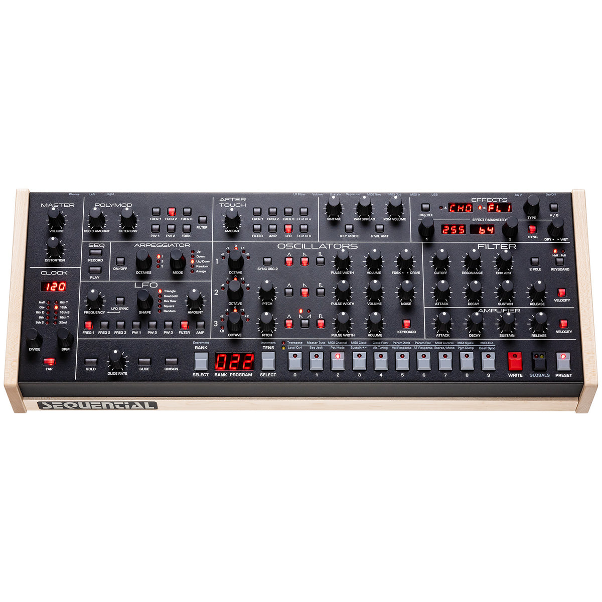 Sequential Trigon-6 Desktop Synthesizer Module