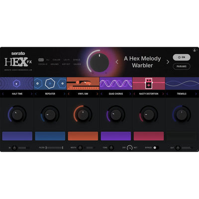 Serato Audio Research Hex FX Multi-FX Plug-in - Electronic Delivery