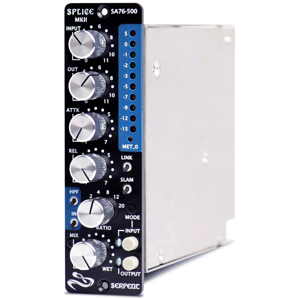 Serpent Audio Splice SA76-S 500 Series FET Compressor Pair
