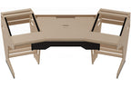 Sessiondesk GUSTAV 2.0 Studio Desk with KEY medium Keyboard Drawer - 100% Birch